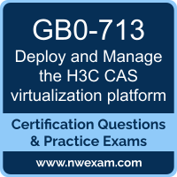 Deploy and Manage the H3C CAS virtualization platform Dumps, Deploy and Manage the H3C CAS virtualization platform PDF, H3C H3CNE-Cloud Dumps, GB0-713 PDF, Deploy and Manage the H3C CAS virtualization platform Braindumps, GB0-713 Questions PDF, H3C Exam VCE, H3C GB0-713 VCE, Deploy and Manage the H3C CAS virtualization platform Cheat Sheet