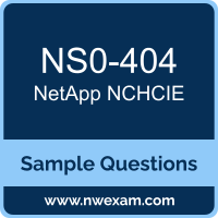 NCHCIE Dumps, NS0-404 Dumps, NetApp NCHC Implementation Engineer PDF, NS0-404 PDF, NCHCIE VCE, NetApp NCHCIE Questions PDF, NetApp Exam VCE, NetApp NS0-404 VCE, NCHCIE Cheat Sheet