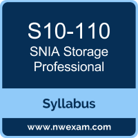 S10-110 Syllabus, Storage Professional Exam Questions PDF, SNIA S10-110 Dumps Free, Storage Professional PDF, S10-110 Dumps, S10-110 PDF, Storage Professional VCE, S10-110 Questions PDF, SNIA Storage Professional Questions PDF, SNIA S10-110 VCE