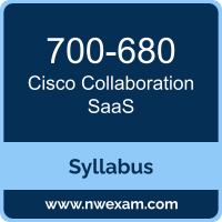 700-680 Syllabus, Collaboration SaaS Exam Questions PDF, Cisco 700-680 Dumps Free, Collaboration SaaS PDF, 700-680 Dumps, 700-680 PDF, Collaboration SaaS VCE, 700-680 Questions PDF, Cisco Collaboration SaaS Questions PDF, Cisco 700-680 VCE