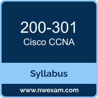 200-301 Syllabus, CCNA Exam Questions PDF, Cisco 200-301 Dumps Free, CCNA PDF, 200-301 Dumps, 200-301 PDF, CCNA VCE, 200-301 Questions PDF, Cisco CCNA Questions PDF, Cisco 200-301 VCE