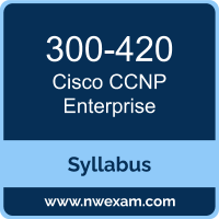 300-420 Syllabus, CCNP Enterprise Exam Questions PDF, Cisco 300-420 Dumps Free, CCNP Enterprise PDF, 300-420 Dumps, 300-420 PDF, CCNP Enterprise VCE, 300-420 Questions PDF, Cisco CCNP Enterprise Questions PDF, Cisco 300-420 VCE