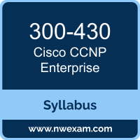 300-430 Syllabus, CCNP Enterprise Exam Questions PDF, Cisco 300-430 Dumps Free, CCNP Enterprise PDF, 300-430 Dumps, 300-430 PDF, CCNP Enterprise VCE, 300-430 Questions PDF, Cisco CCNP Enterprise Questions PDF, Cisco 300-430 VCE