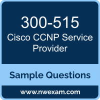 CCNP Service Provider Dumps, 300-515 Dumps, Cisco SPVI PDF, 300-515 PDF, CCNP Service Provider VCE, Cisco CCNP Service Provider Questions PDF, Cisco Exam VCE, Cisco 300-515 VCE, CCNP Service Provider Cheat Sheet
