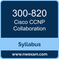 300-820 Syllabus, CCNP Collaboration Exam Questions PDF, Cisco 300-820 Dumps Free, CCNP Collaboration PDF, 300-820 Dumps, 300-820 PDF, CCNP Collaboration VCE, 300-820 Questions PDF, Cisco CCNP Collaboration Questions PDF, Cisco 300-820 VCE