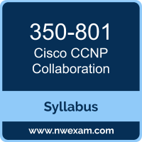 350-801 Syllabus, CCNP Collaboration Exam Questions PDF, Cisco 350-801 Dumps Free, CCNP Collaboration PDF, 350-801 Dumps, 350-801 PDF, CCNP Collaboration VCE, 350-801 Questions PDF, Cisco CCNP Collaboration Questions PDF, Cisco 350-801 VCE