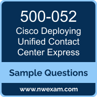 Deploying Unified Contact Center Express Dumps, 500-052 Dumps, Cisco UCCXD PDF, 500-052 PDF, Deploying Unified Contact Center Express VCE, Cisco Deploying Unified Contact Center Express Questions PDF, Cisco Exam VCE, Cisco 500-052 VCE, Deploying Unified Contact Center Express Cheat Sheet