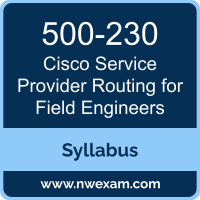 500-230 Syllabus, Service Provider Routing for Field Engineers Exam Questions PDF, Cisco 500-230 Dumps Free, Service Provider Routing for Field Engineers PDF, 500-230 Dumps, 500-230 PDF, Service Provider Routing for Field Engineers VCE, 500-230 Questions PDF, Cisco Service Provider Routing for Field Engineers Questions PDF, Cisco 500-230 VCE