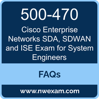 Cisco 500-470 exam frequently asked questions for Advanced Enterprise Networks Architecture Specialization preparation