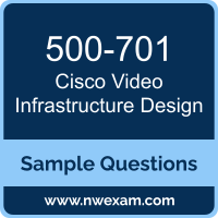 Video Infrastructure Design Dumps, 500-701 Dumps, Cisco VID PDF, 500-701 PDF, Video Infrastructure Design VCE, Cisco Video Infrastructure Design Questions PDF, Cisco Exam VCE, Cisco 500-701 VCE, Video Infrastructure Design Cheat Sheet