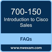 Cisco 700-150 exam frequently asked questions for Cisco Sales Expert preparation