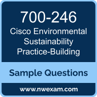 Environmental Sustainability Practice-Building Dumps, 700-246 Dumps, Cisco CESPB PDF, 700-246 PDF, Environmental Sustainability Practice-Building VCE, Cisco Environmental Sustainability Practice-Building Questions PDF, Cisco Exam VCE, Cisco 700-246 VCE, Environmental Sustainability Practice-Building Cheat Sheet