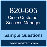Cisco 820-605 sample questions for Cisco Customer Success Manager Specialist preparation