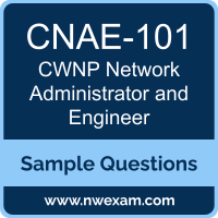 Network Administrator and Engineer Dumps, CNAE-101 Dumps, CWNP CNAE PDF, CNAE-101 PDF, Network Administrator and Engineer VCE, CWNP Network Administrator and Engineer Questions PDF, CWNP Exam VCE, CWNP CNAE-101 VCE, Network Administrator and Engineer Cheat Sheet