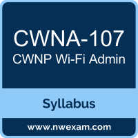 CWNA-107 Pdf Version
