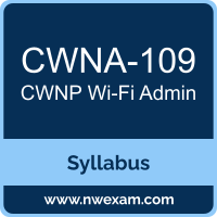 CWNA-109 Syllabus, Wi-Fi Admin Exam Questions PDF, CWNP CWNA-109 Dumps Free, Wi-Fi Admin PDF, CWNA-109 Dumps, CWNA-109 PDF, Wi-Fi Admin VCE, CWNA-109 Questions PDF, CWNP Wi-Fi Admin Questions PDF, CWNP CWNA-109 VCE