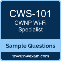 Wi-Fi Specialist Dumps, CWS-101 Dumps, CWNP CWS PDF, CWS-101 PDF, Wi-Fi Specialist VCE, CWNP Wi-Fi Specialist Questions PDF, CWNP Exam VCE, CWNP CWS-101 VCE, Wi-Fi Specialist Cheat Sheet