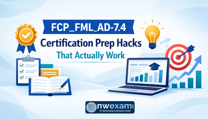 FCP_FML_AD-7.4 Certification Prep Hacks That Actually Work