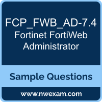 FortiWeb Administrator Dumps, FCP_FWB_AD-7.4 Dumps, Fortinet FortiWeb Administrator PDF, FCP_FWB_AD-7.4 PDF, FortiWeb Administrator VCE, Fortinet FortiWeb Administrator Questions PDF, Fortinet Exam VCE, Fortinet FCP_FWB_AD-7.4 VCE, FortiWeb Administrator Cheat Sheet