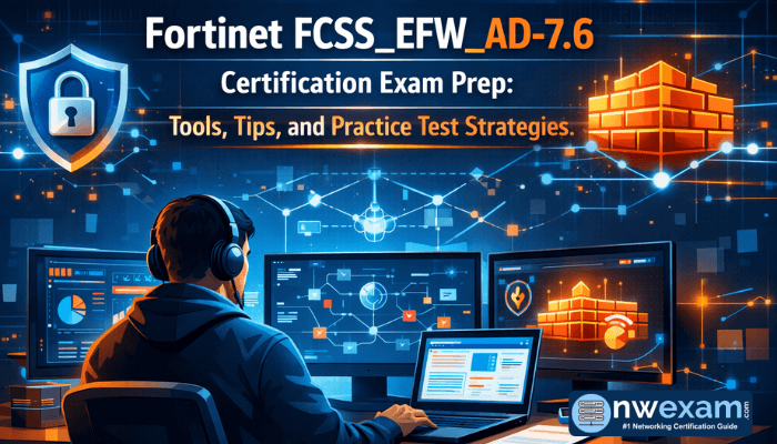 Fortinet FCSS_EFW_AD-7.6 Certification Exam Prep: Tools, Tips, and Practice Test Strategies