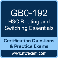 Routing and Switching Essentials Dumps, Routing and Switching Essentials PDF, H3C H3CNE-RS+ Dumps, GB0-192 PDF, Routing and Switching Essentials Braindumps, GB0-192 Questions PDF, H3C Exam VCE, H3C GB0-192 VCE, Routing and Switching Essentials Cheat Sheet