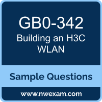 Building an H3C WLAN Dumps, GB0-342 Dumps, H3C H3CSE-WLAN PDF, GB0-342 PDF, Building an H3C WLAN VCE, H3C Building an H3C WLAN Questions PDF, H3C Exam VCE, H3C GB0-342 VCE, Building an H3C WLAN Cheat Sheet