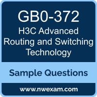 Advanced Routing and Switching Technology Dumps, GB0-372 Dumps, H3C H3CSE-RS+ PDF, GB0-372 PDF, Advanced Routing and Switching Technology VCE, H3C Advanced Routing and Switching Technology Questions PDF, H3C Exam VCE, H3C GB0-372 VCE, Advanced Routing and Switching Technology Cheat Sheet