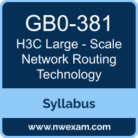 GB0-381 Syllabus, Large - Scale Network Routing Technology Exam Questions PDF, H3C GB0-381 Dumps Free, Large - Scale Network Routing Technology PDF, GB0-381 Dumps, GB0-381 PDF, Large - Scale Network Routing Technology VCE, GB0-381 Questions PDF, H3C Large - Scale Network Routing Technology Questions PDF, H3C GB0-381 VCE