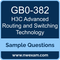 Advanced Routing and Switching Technology Dumps, GB0-382 Dumps, H3C Advanced Routing and Switching Technology PDF, GB0-382 PDF, Advanced Routing and Switching Technology VCE, H3C Advanced Routing and Switching Technology Questions PDF, H3C Exam VCE, H3C GB0-382 VCE, Advanced Routing and Switching Technology Cheat Sheet