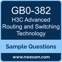 Advanced Routing and Switching Technology Dumps, GB0-382 Dumps, H3C H3CSE-RS+ PDF, GB0-382 PDF, Advanced Routing and Switching Technology VCE, H3C Advanced Routing and Switching Technology Questions PDF, H3C Exam VCE, H3C GB0-382 VCE, Advanced Routing and Switching Technology Cheat Sheet