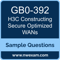 Constructing Secure Optimized WANs Dumps, GB0-392 Dumps, H3C Constructing Secure Optimized WANs PDF, GB0-392 PDF, Constructing Secure Optimized WANs VCE, H3C Constructing Secure Optimized WANs Questions PDF, H3C Exam VCE, H3C GB0-392 VCE, Constructing Secure Optimized WANs Cheat Sheet