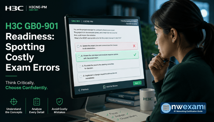 H3C GB0-901 Readiness: Spotting Costly Exam Errors