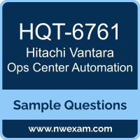 Ops Center Automation Dumps, HQT-6761 Dumps, Hitachi Vantara Ops Center Automation PDF, HQT-6761 PDF, Ops Center Automation VCE, Hitachi Vantara Ops Center Automation Questions PDF, Hitachi Vantara Exam VCE, Hitachi Vantara HQT-6761 VCE, Ops Center Automation Cheat Sheet