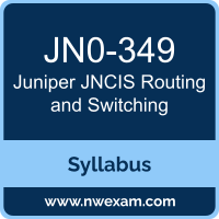 JN0-349 Syllabus, JNCIS Routing and Switching Exam Questions PDF, Juniper JN0-349 Dumps Free, JNCIS Routing and Switching PDF, JN0-349 Dumps, JN0-349 PDF, JNCIS Routing and Switching VCE, JN0-349 Questions PDF, Juniper JNCIS Routing and Switching Questions PDF, Juniper JN0-349 VCE