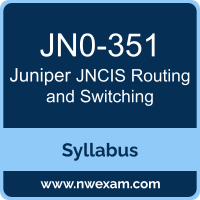 JN0-351 Syllabus, JNCIS Routing and Switching Exam Questions PDF, Juniper JN0-351 Dumps Free, JNCIS Routing and Switching PDF, JN0-351 Dumps, JN0-351 PDF, JNCIS Routing and Switching VCE, JN0-351 Questions PDF, Juniper JNCIS Routing and Switching Questions PDF, Juniper JN0-351 VCE
