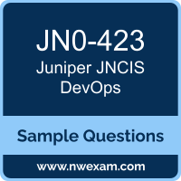 JNCIS DevOps Dumps, JN0-423 Dumps, Juniper JNCIS-DevOps PDF, JN0-423 PDF, JNCIS DevOps VCE, Juniper JNCIS DevOps Questions PDF, Juniper Exam VCE, Juniper JN0-423 VCE, JNCIS DevOps Cheat Sheet