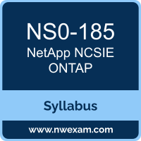 NS0-185 Syllabus, NCSIE ONTAP Exam Questions PDF, NetApp NS0-185 Dumps Free, NCSIE ONTAP PDF, NS0-185 Dumps, NS0-185 PDF, NCSIE ONTAP VCE, NS0-185 Questions PDF, NetApp NCSIE ONTAP Questions PDF, NetApp NS0-185 VCE