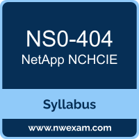 NS0-404 Syllabus, NCHCIE Exam Questions PDF, NetApp NS0-404 Dumps Free, NCHCIE PDF, NS0-404 Dumps, NS0-404 PDF, NCHCIE VCE, NS0-404 Questions PDF, NetApp NCHCIE Questions PDF, NetApp NS0-404 VCE