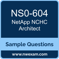 NCHC Architect Dumps, NS0-604 Dumps, NetApp NCHC Architect PDF, NS0-604 PDF, NCHC Architect VCE, NetApp NCHC Architect Questions PDF, NetApp Exam VCE, NetApp NS0-604 VCE, NCHC Architect Cheat Sheet