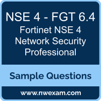 NSE 4 Network Security Professional Dumps, NSE 4 - FGT 6.4 Dumps, Fortinet NSE 4 - FortiOS 6.4 PDF, NSE 4 - FGT 6.4 PDF, NSE 4 Network Security Professional VCE, Fortinet NSE 4 Network Security Professional Questions PDF, Fortinet Exam VCE, Fortinet NSE 4 - FGT 6.4 VCE, NSE 4 Network Security Professional Cheat Sheet