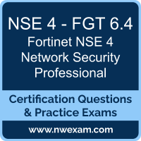 NSE 4 Network Security Professional Dumps, NSE 4 Network Security Professional PDF, Fortinet NSE 4 - FortiOS 6.4 Dumps, NSE 4 - FGT 6.4 PDF, NSE 4 Network Security Professional Braindumps, NSE 4 - FGT 6.4 Questions PDF, Fortinet Exam VCE, Fortinet NSE 4 - FGT 6.4 VCE, NSE 4 Network Security Professional Cheat Sheet