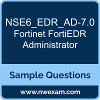 FortiEDR Administrator Dumps, NSE6_EDR_AD-7.0 Dumps, Fortinet FortiEDR Administrator PDF, NSE6_EDR_AD-7.0 PDF, FortiEDR Administrator VCE, Fortinet FortiEDR Administrator Questions PDF, Fortinet Exam VCE, Fortinet NSE6_EDR_AD-7.0 VCE, FortiEDR Administrator Cheat Sheet