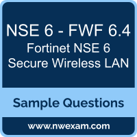 NSE 6 Secure Wireless LAN Dumps, NSE 6 - FWF 6.4 Dumps, Fortinet NSE 6 Secure Wireless LAN PDF, NSE 6 - FWF 6.4 PDF, NSE 6 Secure Wireless LAN VCE, Fortinet NSE 6 Secure Wireless LAN Questions PDF, Fortinet Exam VCE, Fortinet NSE 6 - FWF 6.4 VCE, NSE 6 Secure Wireless LAN Cheat Sheet