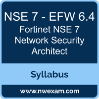 NSE 7 - EFW 6.4 Syllabus, NSE 7 Network Security Architect Exam Questions PDF, Fortinet NSE 7 - EFW 6.4 Dumps Free, NSE 7 Network Security Architect PDF, NSE 7 - EFW 6.4 Dumps, NSE 7 - EFW 6.4 PDF, NSE 7 Network Security Architect VCE, NSE 7 - EFW 6.4 Questions PDF, Fortinet NSE 7 Network Security Architect Questions PDF, Fortinet NSE 7 - EFW 6.4 VCE