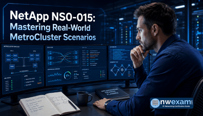 NetApp NS0-015: Mastering Real-World MetroCluster Scenarios