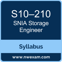 S10-210 Syllabus, Storage Engineer Exam Questions PDF, SNIA S10-210 Dumps Free, Storage Engineer PDF, S10-210 Dumps, S10-210 PDF, Storage Engineer VCE, S10-210 Questions PDF, SNIA Storage Engineer Questions PDF, SNIA S10-210 VCE