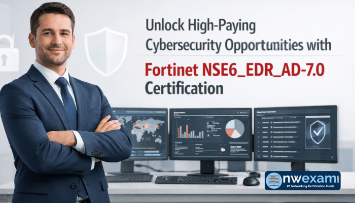 Unlock High-Paying Cybersecurity Opportunities with Fortinet NSE6_EDR_AD-7.0 Certification
