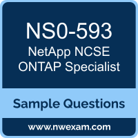 NCSE ONTAP Specialist Dumps, NS0-593 Dumps, NetApp NCSE ONTAP PDF, NS0-593 PDF, NCSE ONTAP Specialist VCE, NetApp NCSE ONTAP Specialist Questions PDF, NetApp Exam VCE, NetApp NS0-593 VCE, NCSE ONTAP Specialist Cheat Sheet