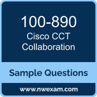 CCT Collaboration Dumps, 100-890 Dumps, Cisco CLTECH PDF, 100-890 PDF, CCT Collaboration VCE, Cisco CCT Collaboration Questions PDF, Cisco Exam VCE, Cisco 100-890 VCE, CCT Collaboration Cheat Sheet