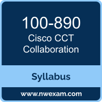 100-890 Syllabus, CCT Collaboration Exam Questions PDF, Cisco 100-890 Dumps Free, CCT Collaboration PDF, 100-890 Dumps, 100-890 PDF, CCT Collaboration VCE, 100-890 Questions PDF, Cisco CCT Collaboration Questions PDF, Cisco 100-890 VCE